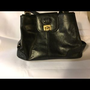 Genuine Italian Black Leather Bag
